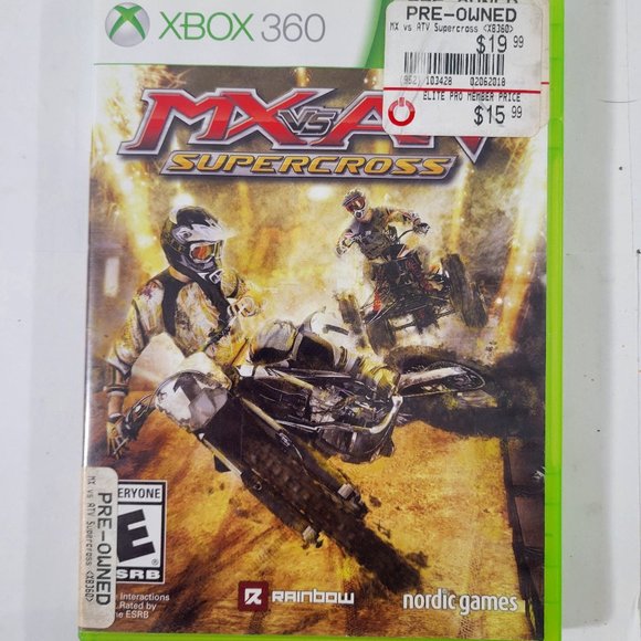 XBox 360 MX vs ATV Super Cross -- ITEM #1299 - Picture 1 of 3